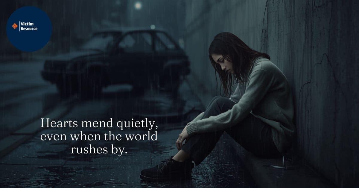 Person processing emotional trauma after a car accident in Missouri